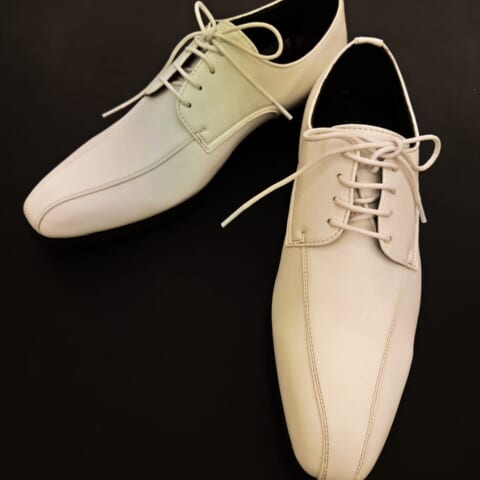 （販売商品）タキシード用シューズ　ホワイト